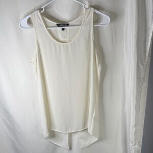 Express Women's Ivory Tank Top